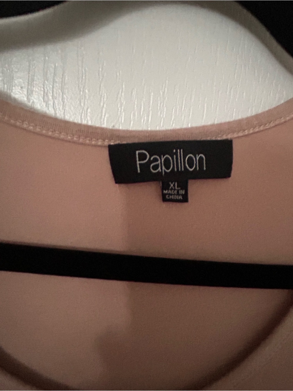 Papillon Blanc Blush Shell Tank Top